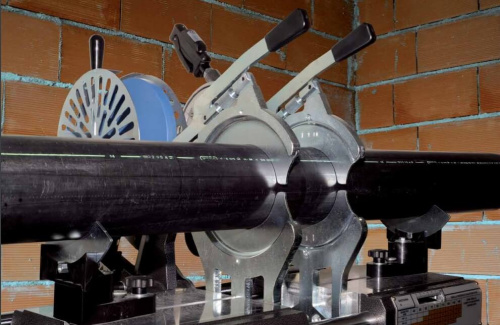 MINI 160 JOYT TE с комплектом вкладышей зажимов Ø 40-140 мм