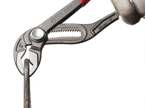Саморегулирующиеся сантехнические клещи SUPER-EGO 529 D 1,1/4", L 7" (175 мм)