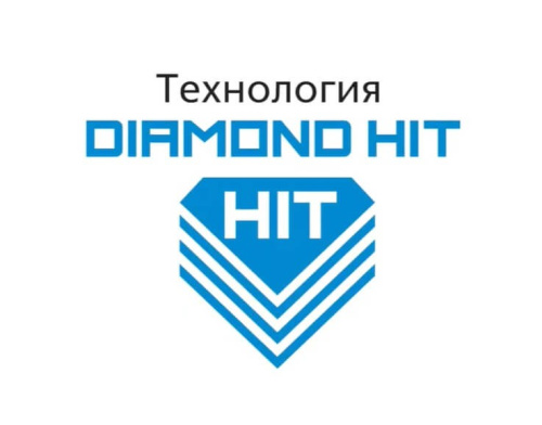 Алмазная коронка Diamond Hit диам. 92 мм, 1 1/4 UNC, длина 450 мм сухой рез
