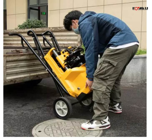 Электрический резьбонарезной станок HONGLI ZK50A (1/2"-2")