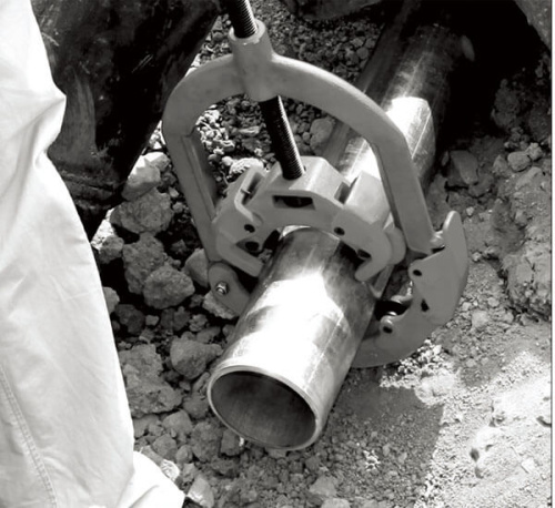 Труборез с хомутной защелкой BREXIT для труб 8 дюймов