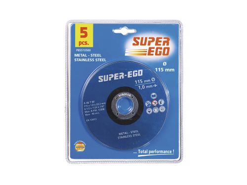 Отрезной диск для металла, 115х3х22,2мм 855115100 SUPER-EGO