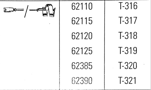 Насадка с головкой, 4" (110мм) Т-317  для K1000  62115 Ridgid