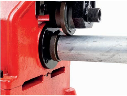 Желобонакатной станок  BrexGroover-12А. Для труб от 1 до 12 дюймов. В комплект входит кнопка-педаль с защитной крышкой для включения станка.