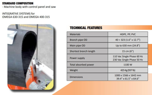 Ленточная пила Radius 40-315 230В