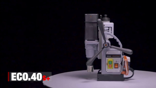 Сверлильный станок Euroboor ECO.40S+ на магнитном основании с внутренним кабелем, ø 12-40 мм