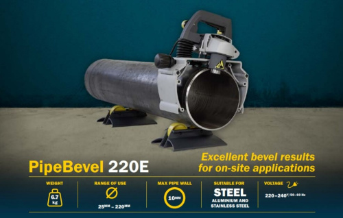 Электрический фаскосниматель Exact Pipe Beveller 220E