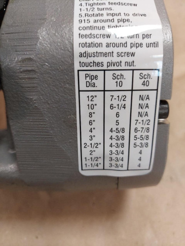 Желобонакатчик, модель 915 с набором роликов 2"-6" 88232 Ridgid