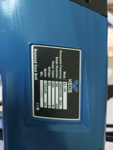 Мотор для алмазного бурения KEOS PULSAR KS-180 (ручная установка с микроударом)