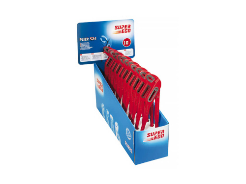 Сантехнические клещи SUPER-EGO 524 тип SP, 1.1/4", длина 10"
