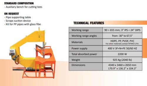 Ленточная пила 630 PRO V2 400В