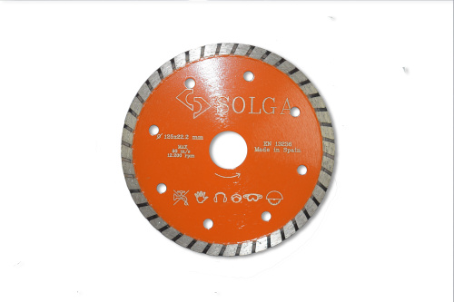 Диск алмазный Solga Diamant BASIC турбо (железобетон) 125мм/22,23